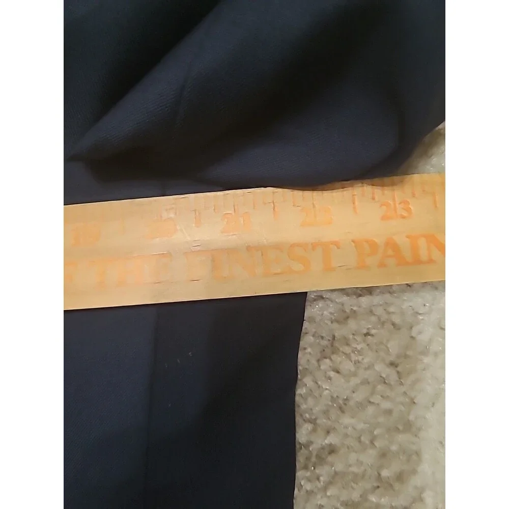 Lauren Ralph Lauren Blazer Mens 42L Dark Blue Gold Metal Buttons Sportscoat